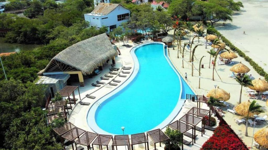 Apartamento En Samaria Club De Playa Privada Salida Directa Al Mar En Pozos Colorados Cerca A Zazue, Estelar, Playa Bello Horizonte, Cabo Tortuga #1 Santa Marta  Exterior foto