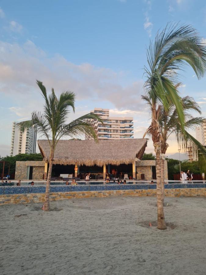 Apartamento En Samaria Club De Playa Privada Salida Directa Al Mar En Pozos Colorados Cerca A Zazue, Estelar, Playa Bello Horizonte, Cabo Tortuga #1 Santa Marta  Exterior foto
